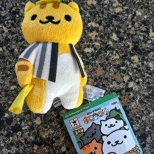 Joe DiMeowgio 6” plush keychain